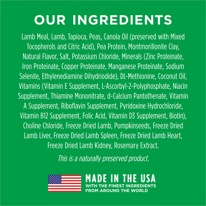 Limited Ingredient Diet Kibble Real Lamb Recipe
