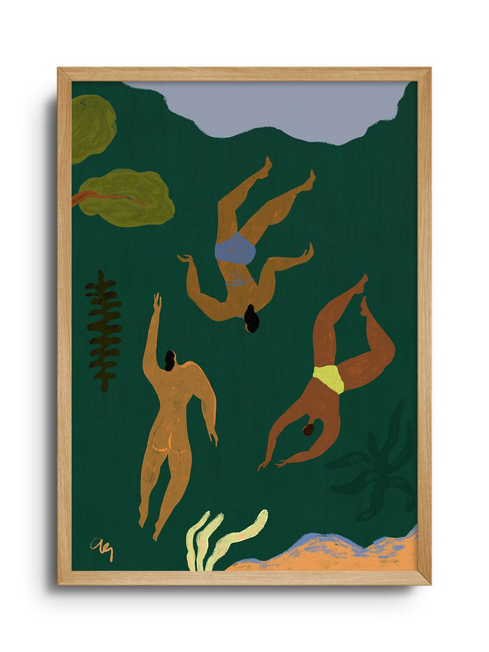 Lost In Green - Arty Guava - East Side Studio - Art Prints