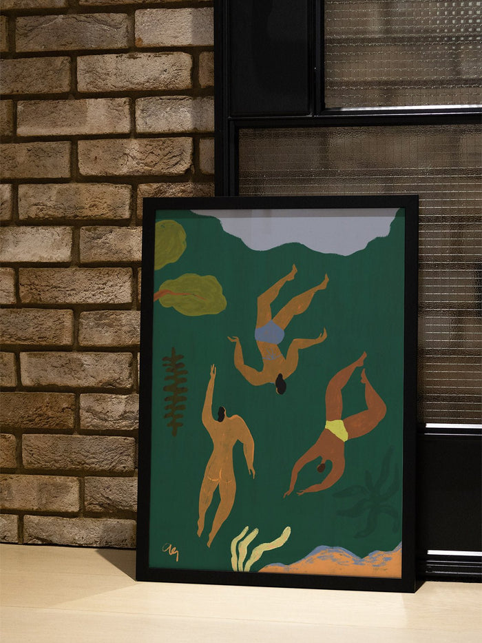 Lost In Green - Arty Guava - East Side Studio - Art Prints