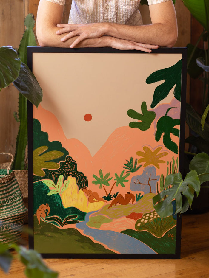 Lost In Paradise - Arty Guava - East Side Studio - Art Prints