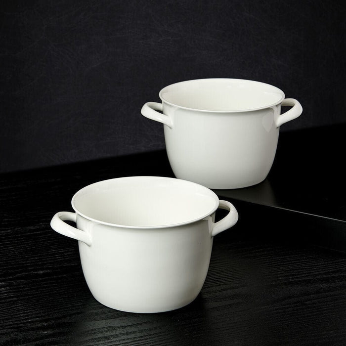 Lucerne Set of 2 Double Handled Bowls