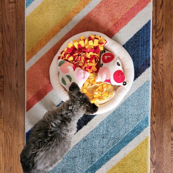 LuckyPet Pizza Snuffle Toy