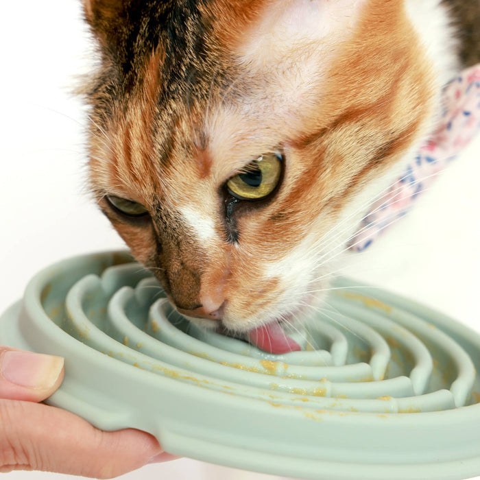 Lunoji Twirl: Easy Clean Lick Mat | Comes in a Pair | Innovative