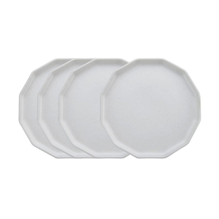 Luxor White Set of 4 Salad Plates