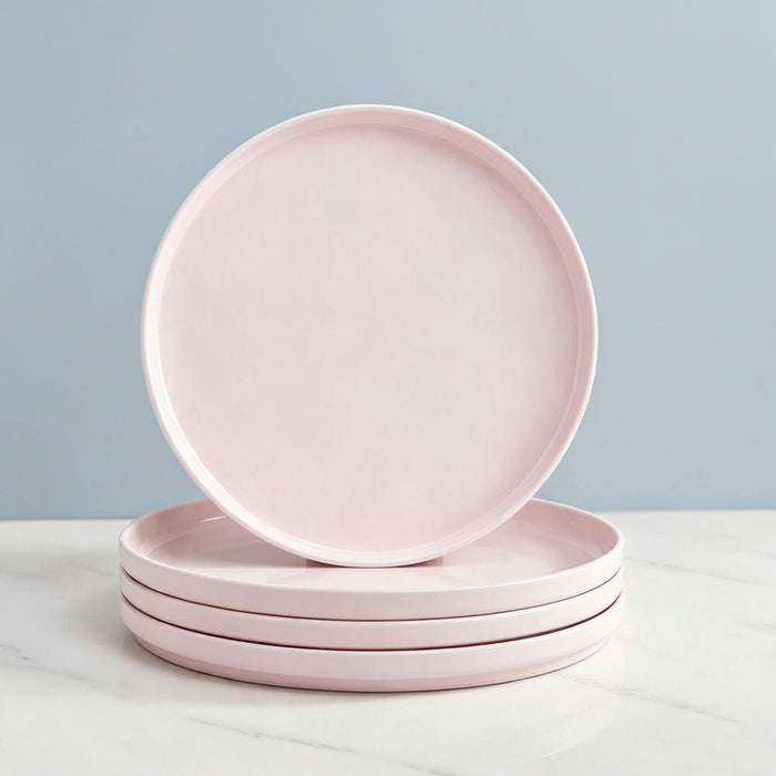 Madison Pink Set of 4 Dinner Plates