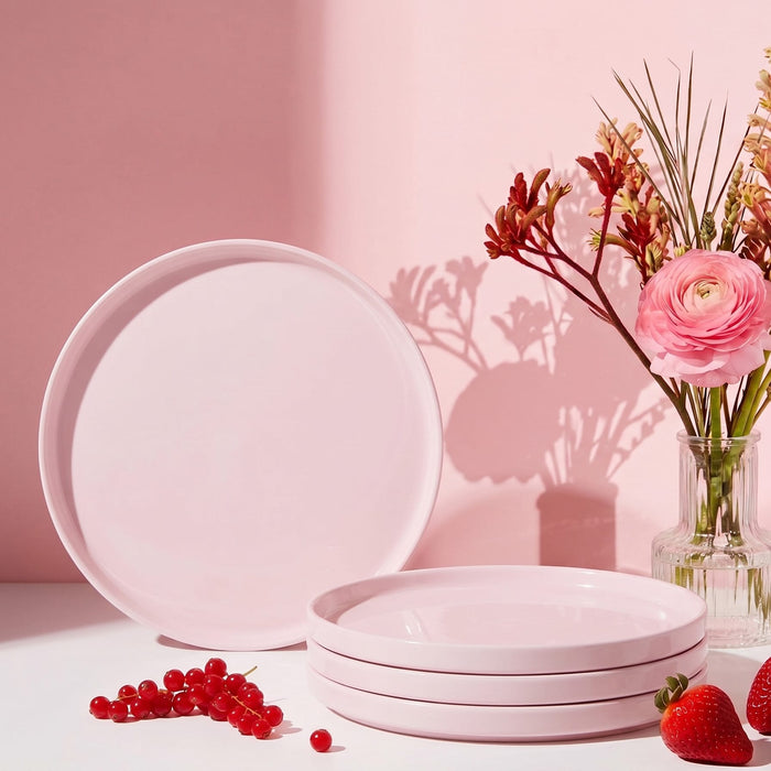 Madison Pink Set of 4 Salad Plates