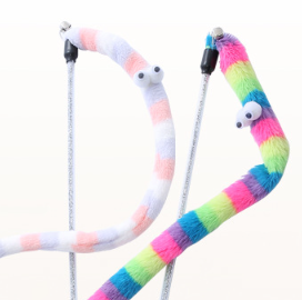 Magic Worm Cat Teaser Toy