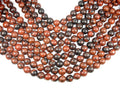 Mahogany Obsidian Beads, 14mm Round Beads-BeadBasic