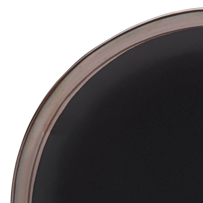 Miller Black 12 Piece Dinnerware Set, Service for 4