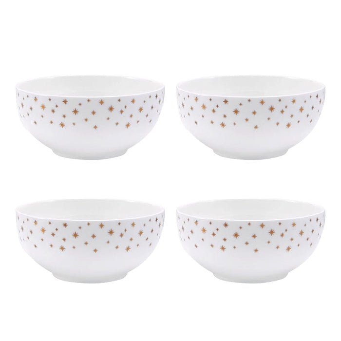 Millie Gold Set of 4 All Purpose Bowls