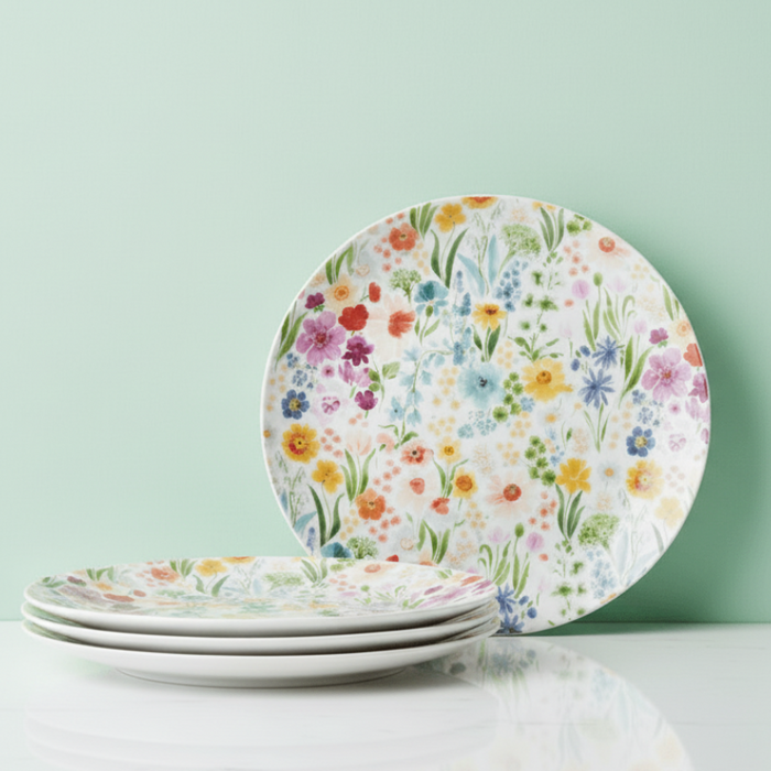 Mira Floral Set of 4 Salad Plates