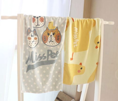 MissPet Microfiber Bath Towel