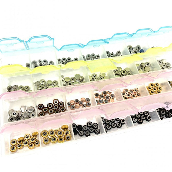 Mixed Sized Watch Crowns 280 Pieces