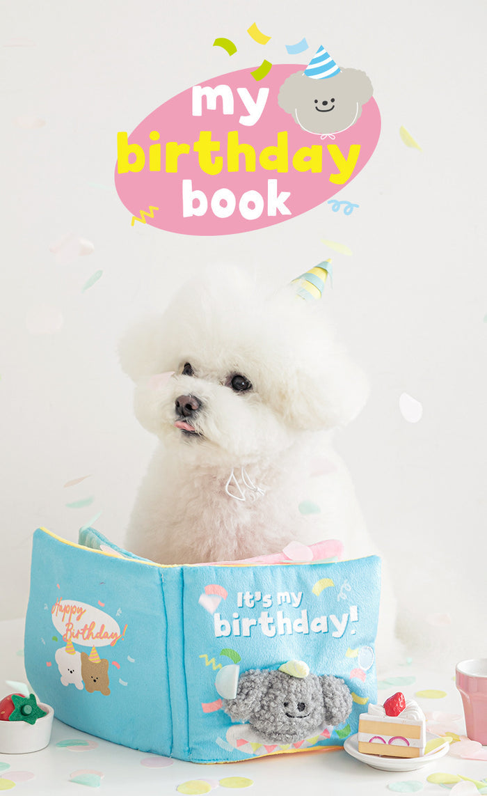 MyFluffy Birthday Book Snuffle Toy