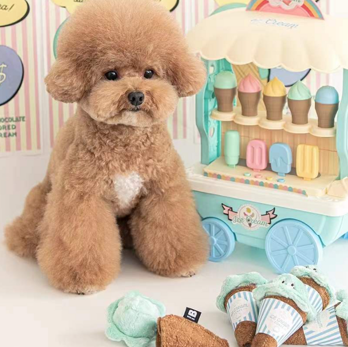 MyFluffy Ice Cream Cone Snuffle Toy