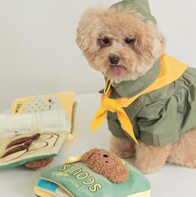 MyFluffy Scouts Book Snuffle Toy