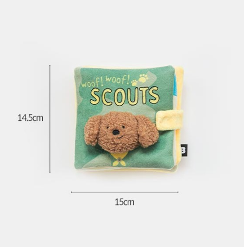 MyFluffy Scouts Book Snuffle Toy