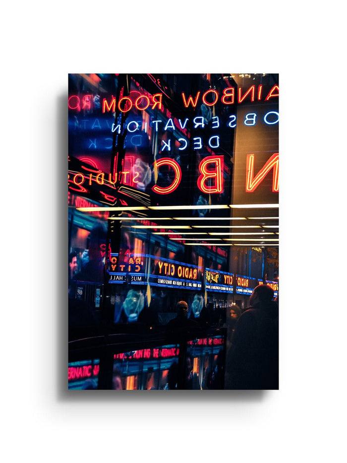Neon Nights - Cordula Schaefer - East Side Studio - Art Prints