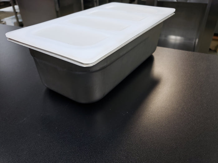New Ever-Ocean SW013 1/3 Food Pan Silicone Lids Package of 4