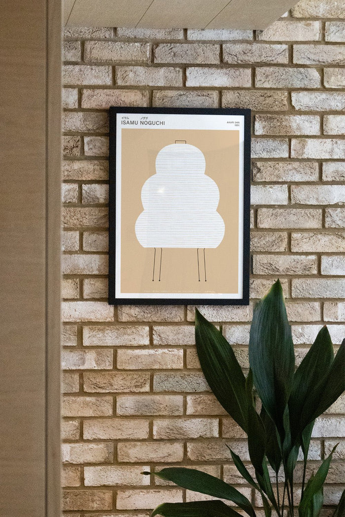 Noguchi Akari 24N - Florent Bodart - East Side Studio - Art Prints