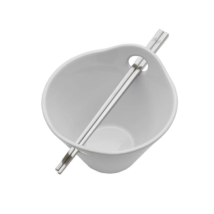 Noodle Bowl with Chopsticks