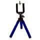 Octopus Phone Stand: Adjustable, Portable Holder: black, dark gray flexible mini tripod with phone holder, minimal functional