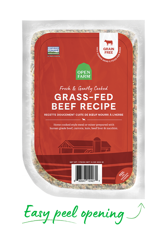 Open Farm Grass-Fed Beef Gently Cooked Recipe