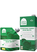 Open Farm Homestead Turkey Bone Broth for Dogs & Cats