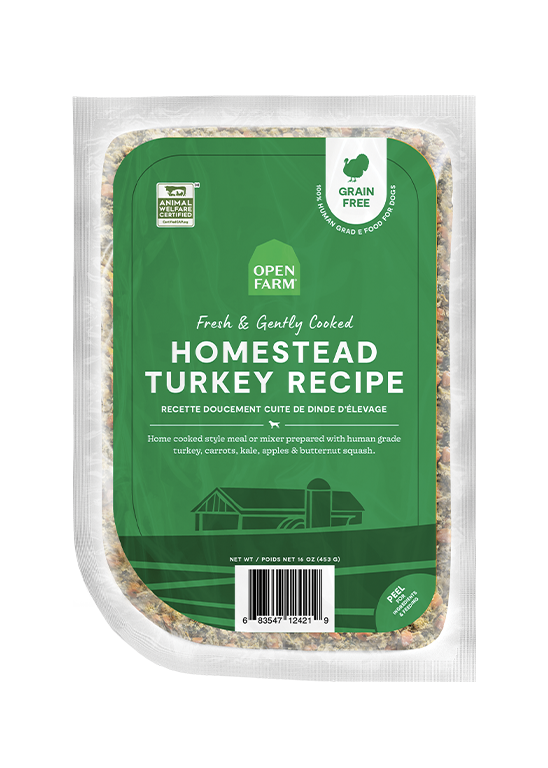 Open Farm Homestead Turkey Gently Cooked Recipe