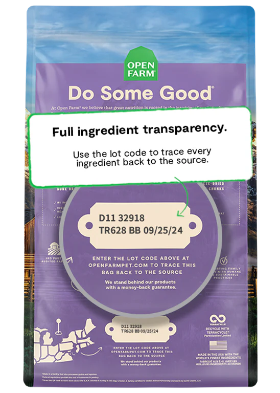Open Farm Large Breed Grain-Free Rawmix for Dogs
