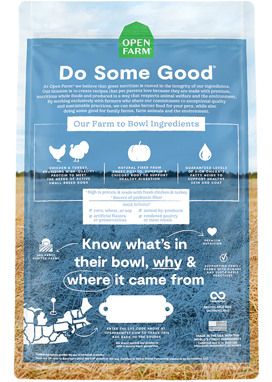 Open Farm Small Breed Grain-Free Dry Dog Food