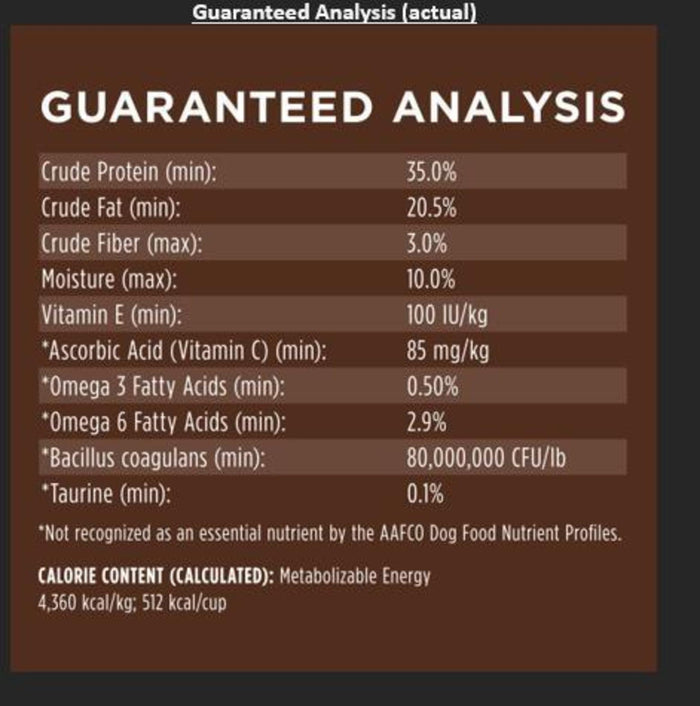 Original Kibble Real Beef Recipe