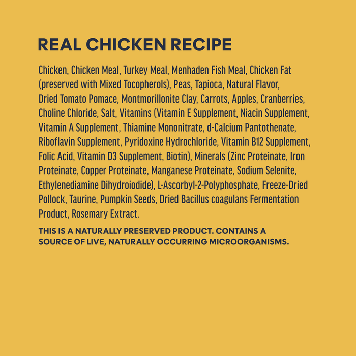 Original Kibble Real Chicken Recipe