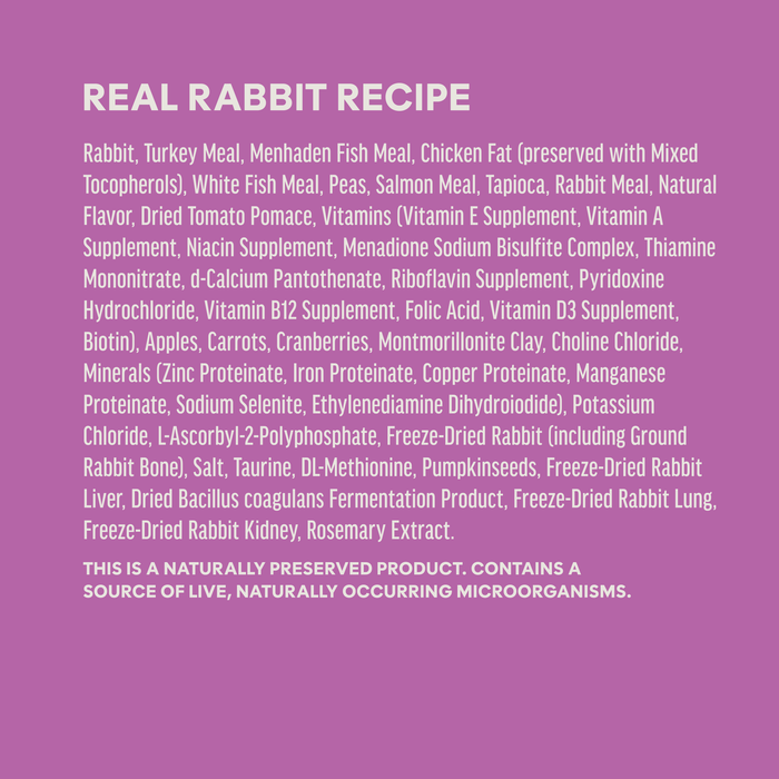 Original Kibble Real Rabbit Recipe