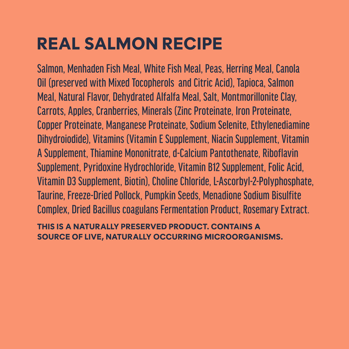 Original Kibble Real Salmon Recipe