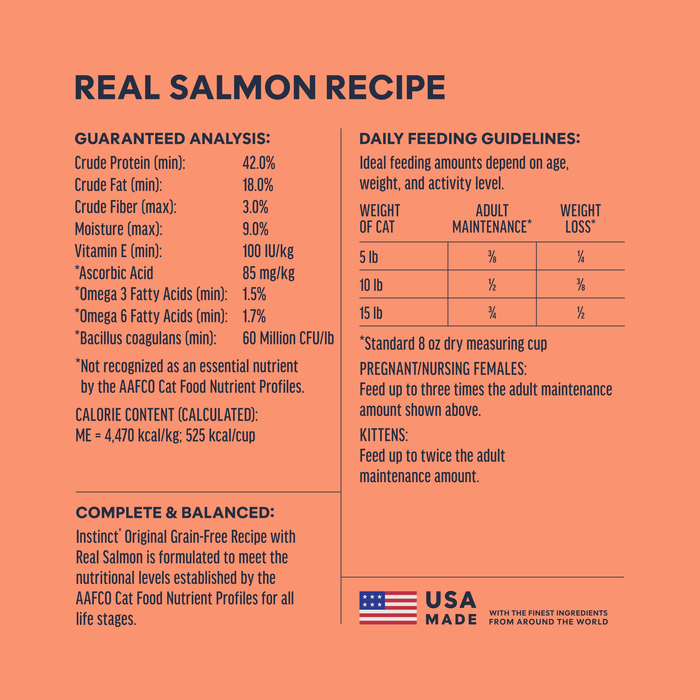 Original Kibble Real Salmon Recipe