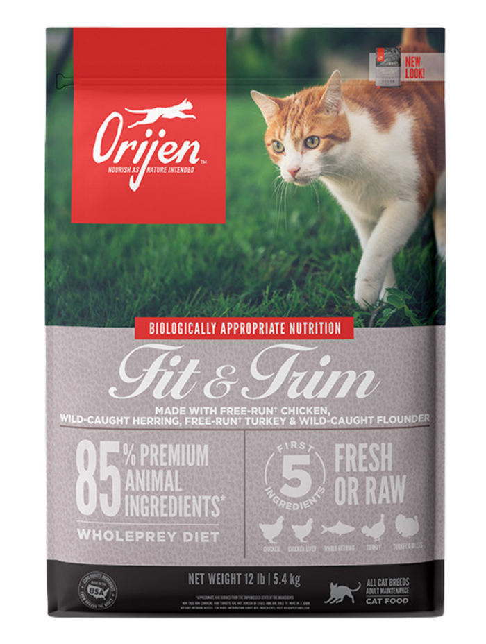 ORIJEN Biologically Appropriate Fit & Trim Cat Dry Food