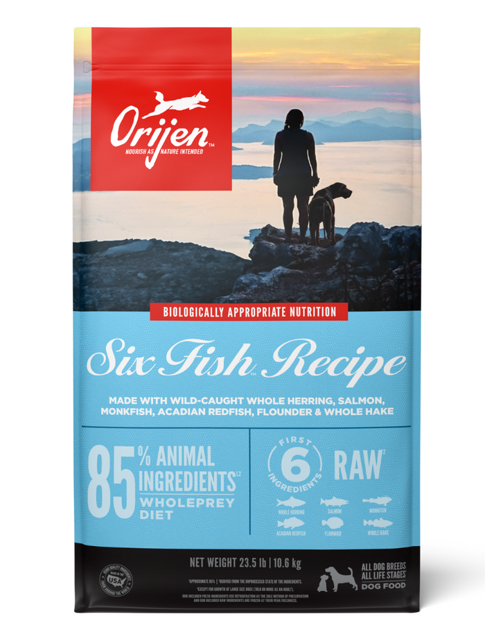 ORIJEN Biologically Appropriate Six Fish  Dry Dog Food