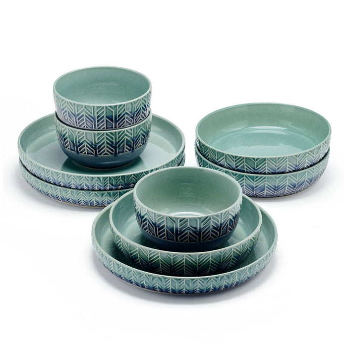 Double Bead Round Tray