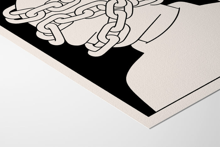 OVERTHINKING - Matt Jennings - Hahnemuhle German Etching 310gsm |frame=Hahnemuhle German Etching 310gsm|