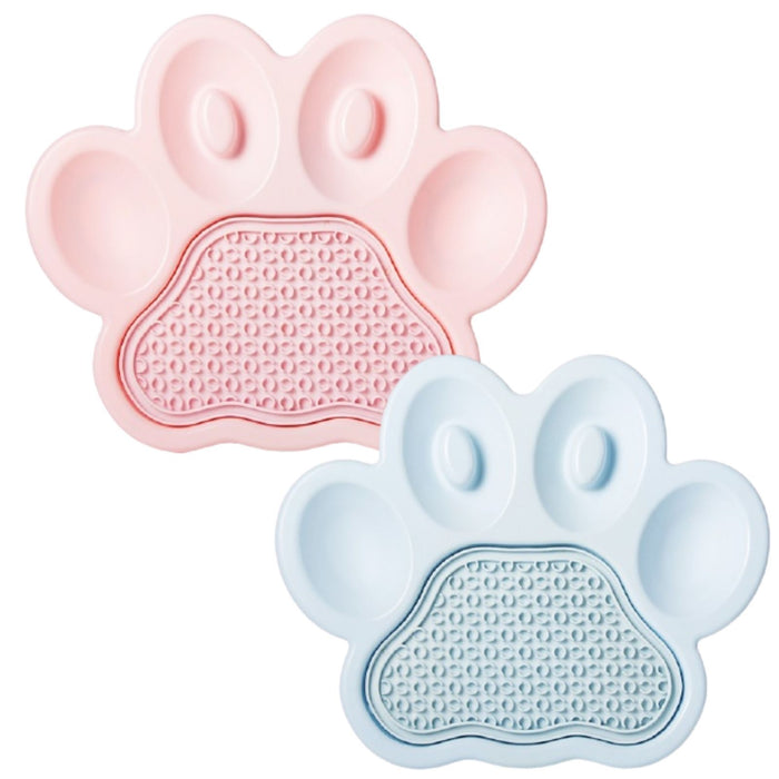 Paw 2-in-1 Slow Feeder Bowl&Lick Pad