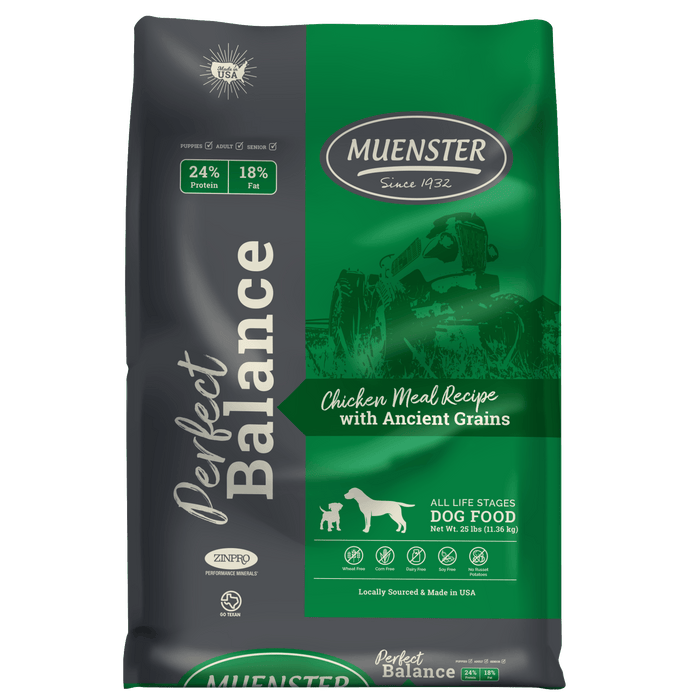 Muenster Perfect Balance Chicken Meal 25 lb