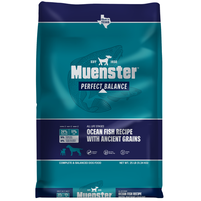Perfect Balance Ocean Fish Recipe with Ancient Grains 25 pound bag