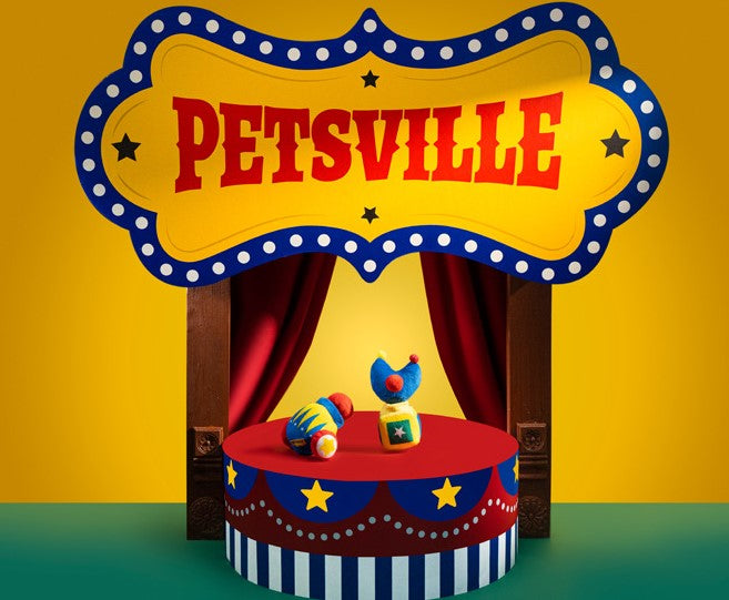 Petsville Red Nose Circus Moving Toy