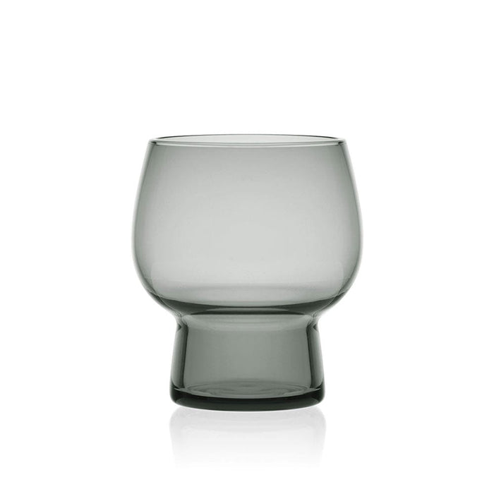 Phoebe Smoke Set of 4 Double Old Fashioned Glasses