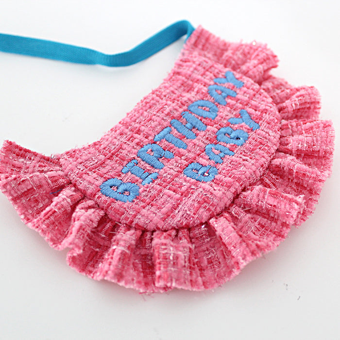 Pink Dream Birthday Bib Set