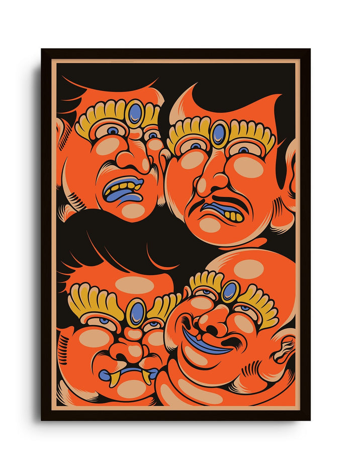 Portrait of Life - Cokorda Martin - East Side Studio - Art Prints