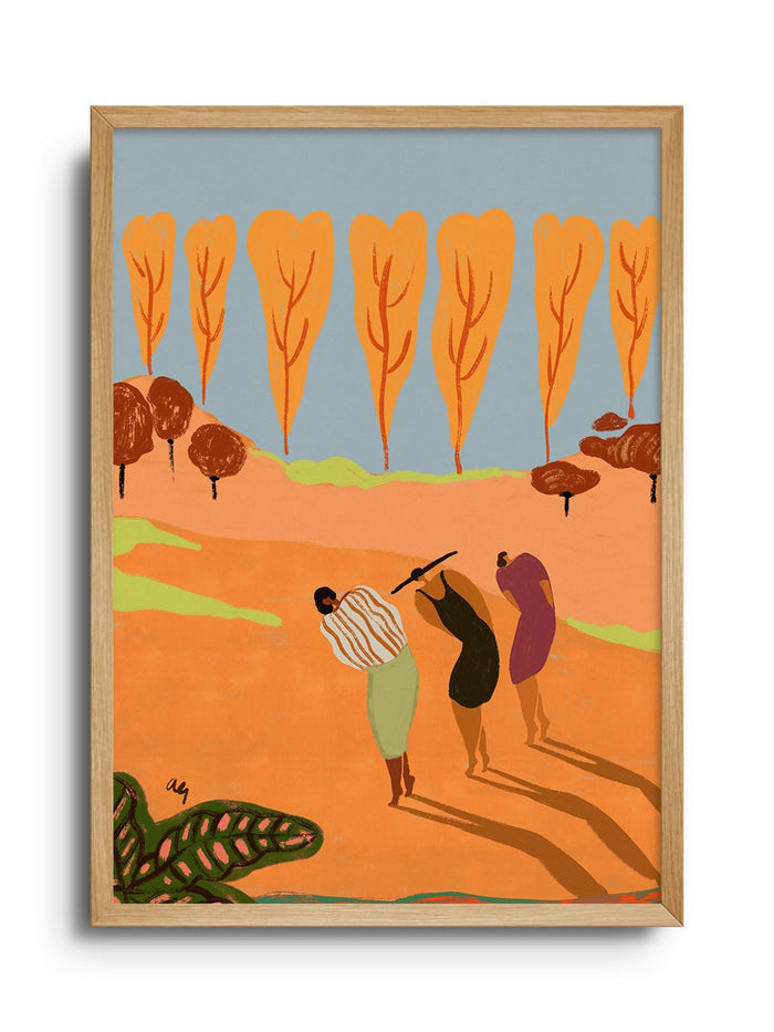 Power Of Three - Arty Guava - East Side Studio - Art Prints