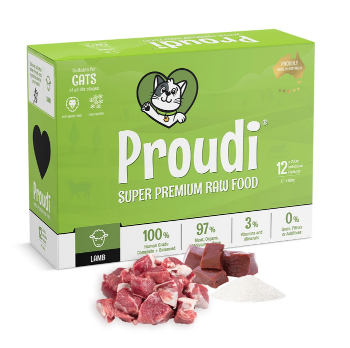 Proudi Premium Raw Cat Lamb 1.08kg