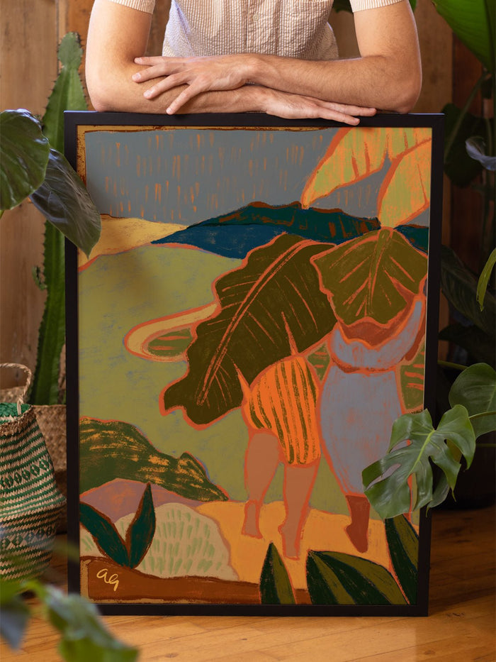 Rain In May - Arty Guava - East Side Studio - Art Prints